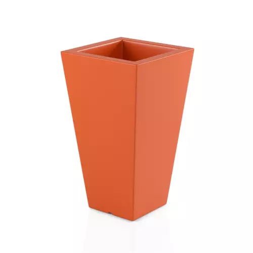 Donica Slim Line S w kolorze pomarańczowym