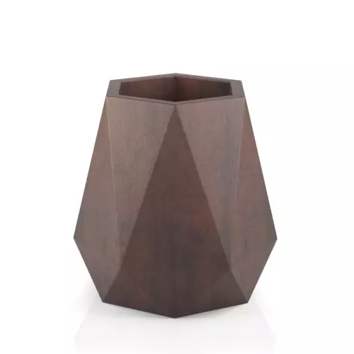 Donica Flavi w kolorze stali corten