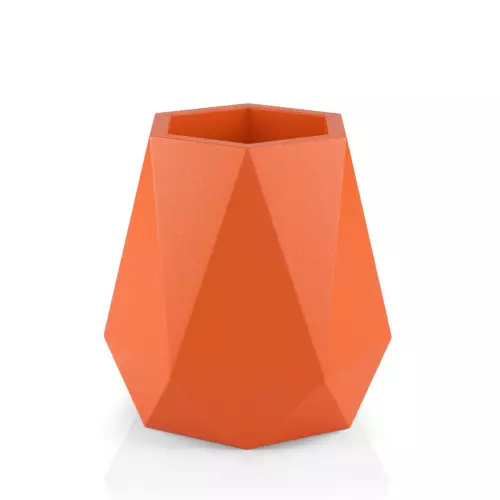 Donica Flavi w kolorze pomarańczowym