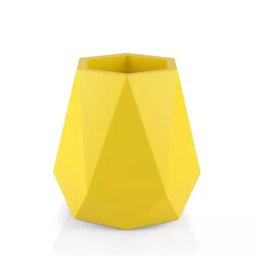 Donica Flavi w kolorze żółtym