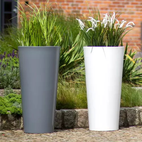 Donice HABANA kolor biały i szary