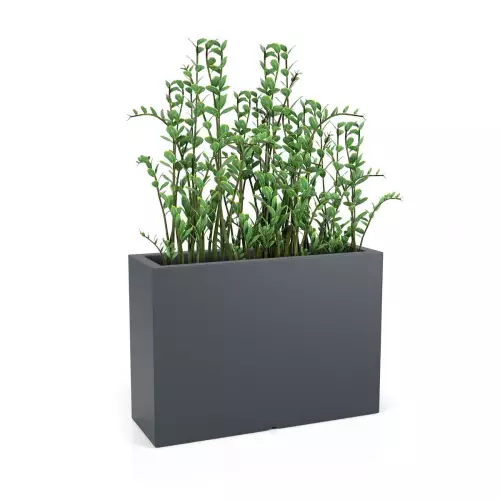 Antracytowa donica LONGERINO