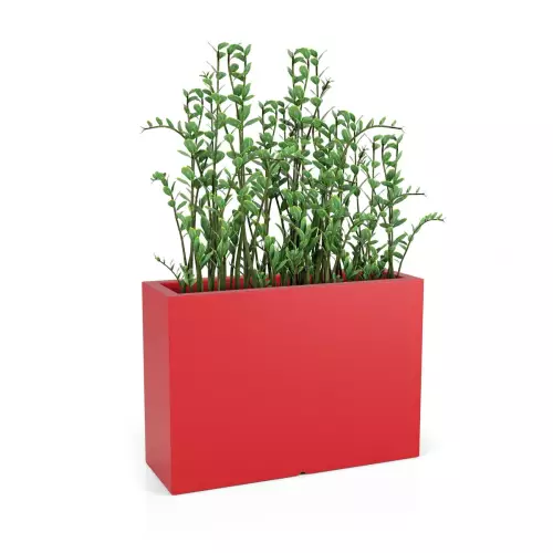 Czerwona donica VALENCIA