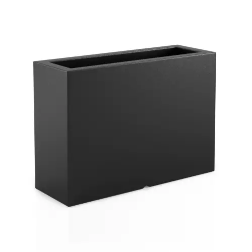 Czarna donica Lungo Grande