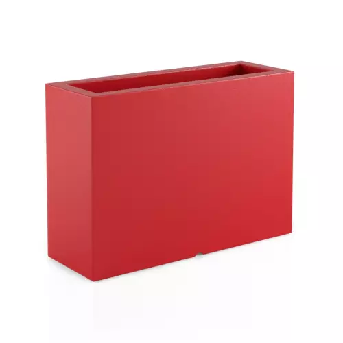 Czerwona donica Lungo Grande