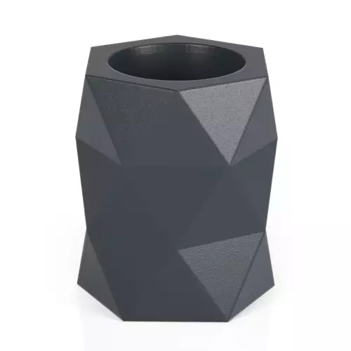 Antracytowa donica MODENA