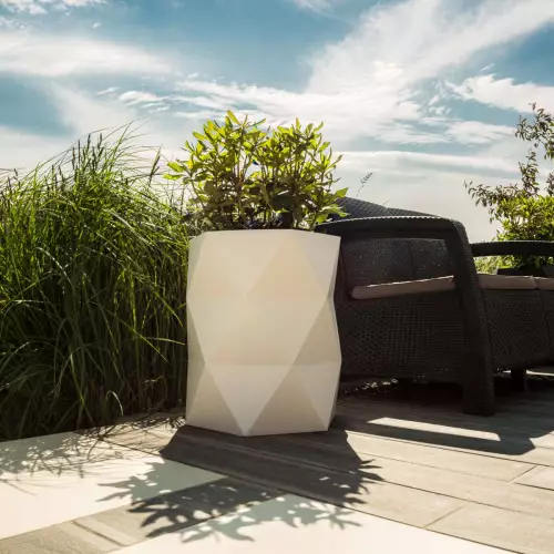 Donica MODENA w białym kolorze