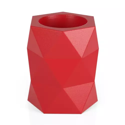 Czerwona donica MODENA