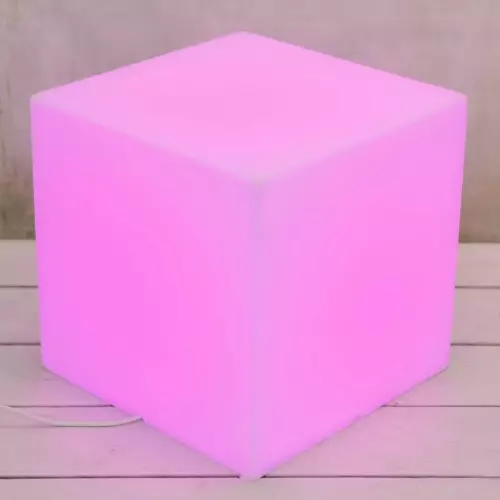 Wielokolorowe oświetlenie w opcji z żarówką RGB