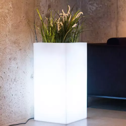 Donica TOWER POT M wersja podświetlana