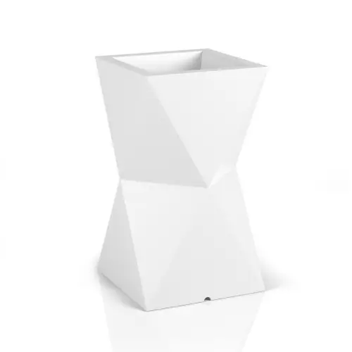 Donica z VALENCIA w kolorze białym