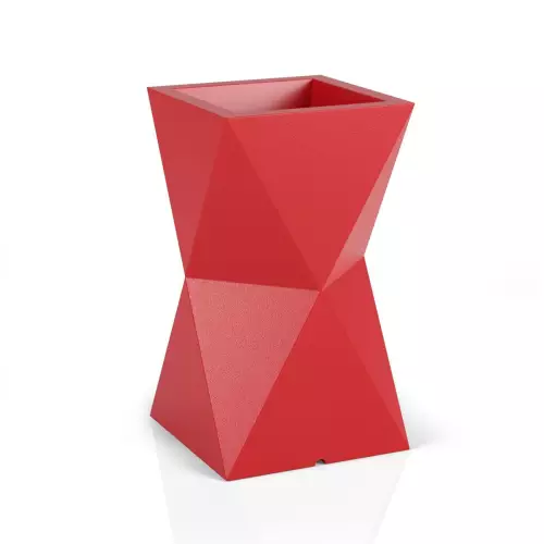 Donica z VALENCIA w kolorze czerwonym