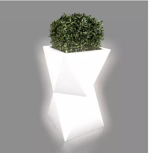 Świecąca donica VALENCIA LIGHT