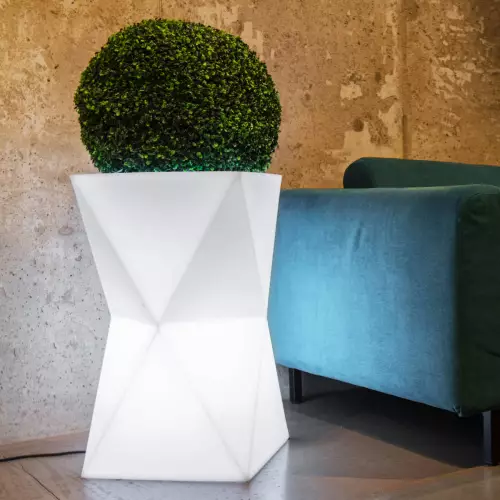 Świecąca donica VALENCIA LIGHT