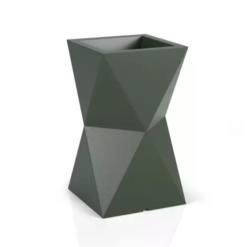 Donica z VALENCIA w kolorze zielonym