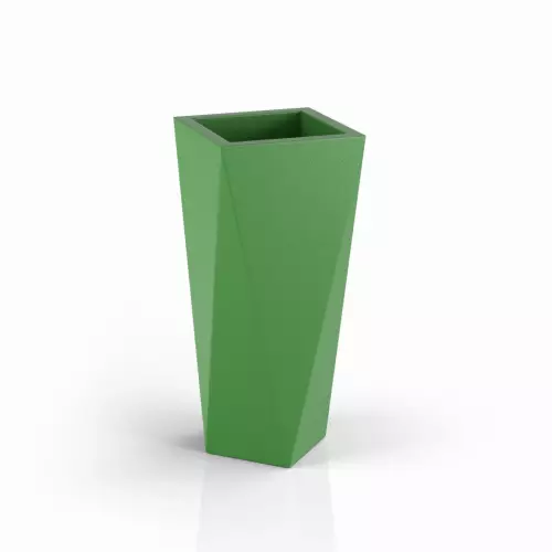 Donica VASO 72 w zielonym kolorze o odcieniu limonkowym