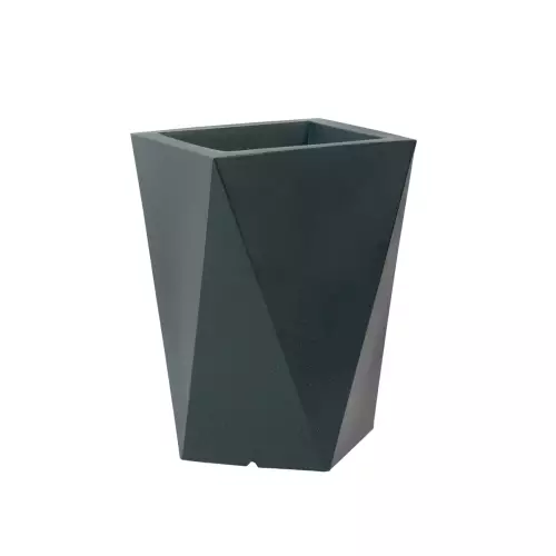 Donica VASO w kolorze czarny granit