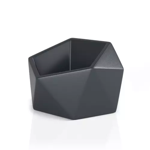 Antracytowa donica Vesari 46