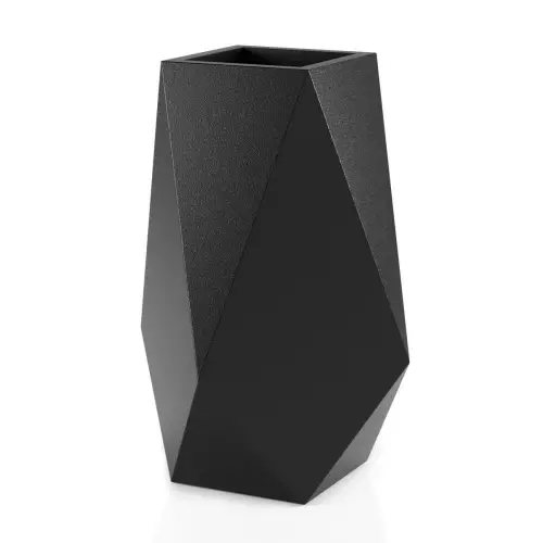 Donica VOLCANO 80 w kolorze czarnym