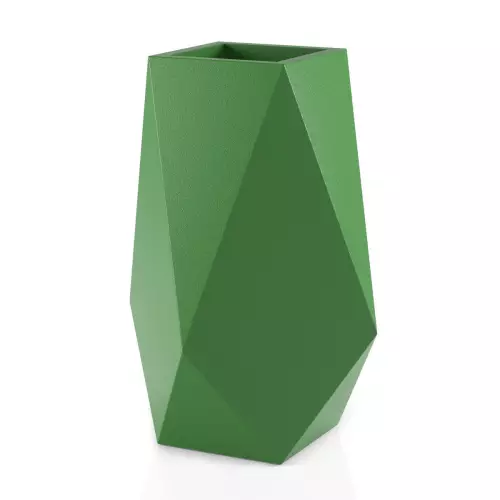 Donica VOLCANO 80 w kolorze limonkowym