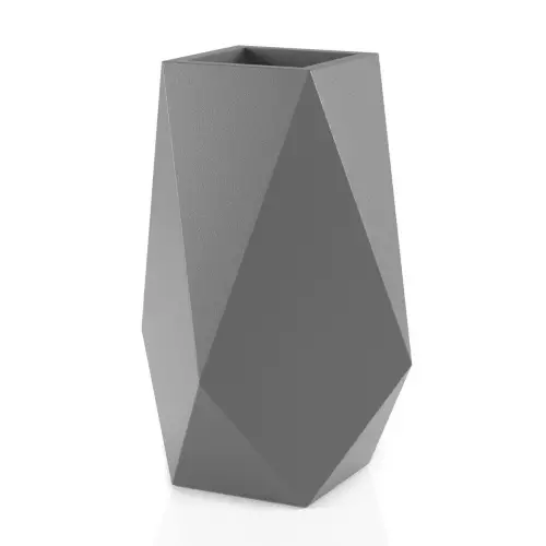 Donica VOLCANO 80 w kolorze szarym