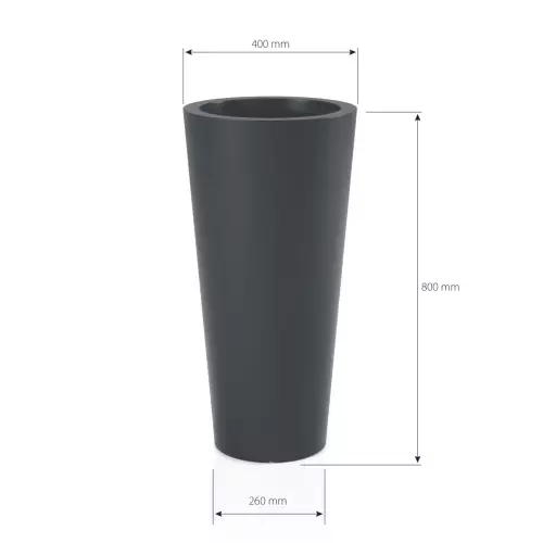 Donica Habana M - wymiary