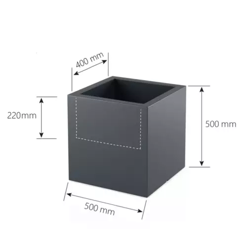 PIXEL POT M - wymiary