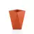 Pomarańczowa designerska donica VASO