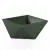 Nowoczesna donica Vendetta w kolorze zielonym