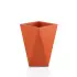Pomarańczowa designerska donica VASO