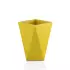 Żółta designerska donica VASO