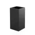 Czarna donica Tower Pot M