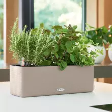 Doniczka Lechuza BALCONISSIMA Color 40 piaskowy brąz