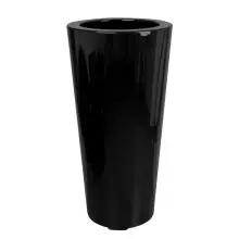 Donica z włókna szklanego D908F w kolorze czarny połysk