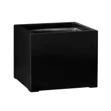 Donica z włókna szklanego D992FE w kolorze czarny połysk