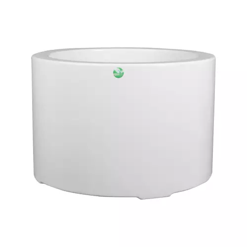 Donica z włókna szklanego D901C w kolorze biały połysk