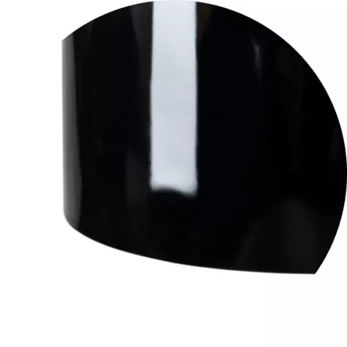 Donica D901C czarny połysk - krawędź górna