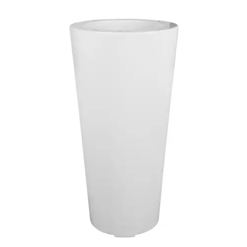 Donica z włókna szklanego D908F w kolorze biały połysk