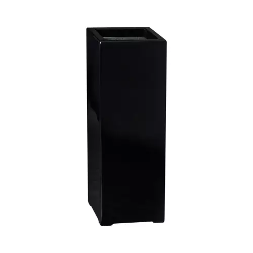 Donica z włókna szklanego D973B czarny połysk