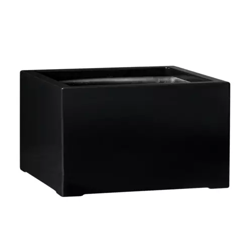 Donica z włókna szklanego D992FD w kolorze czarny połysk