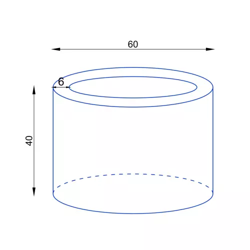 Wymiary donicy D901C