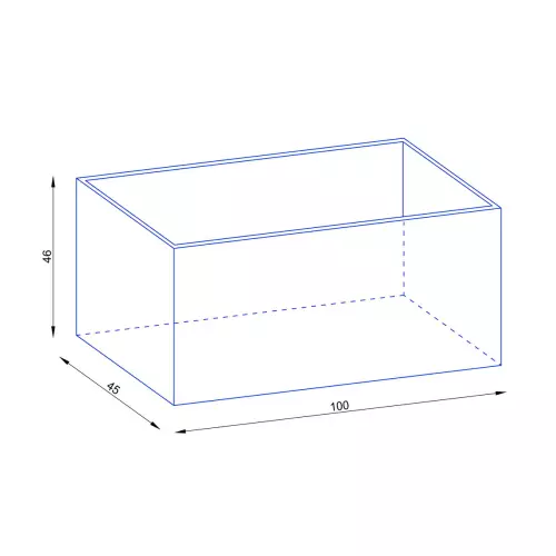 Wymiary donicy D913D