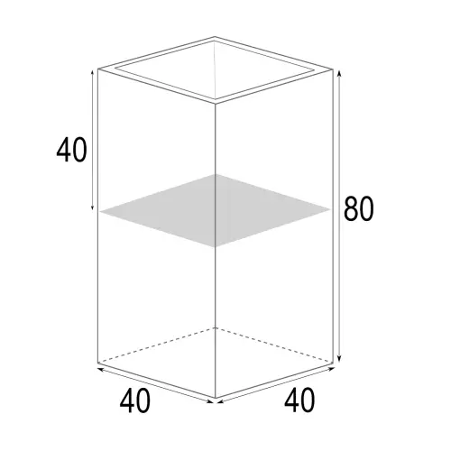 Donica D973D - wymiary