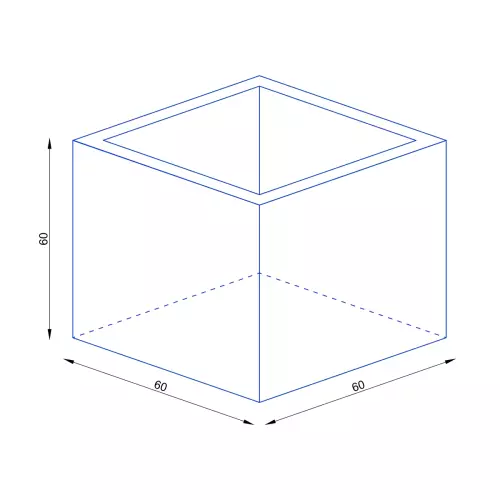 Wymiary donicy D992D