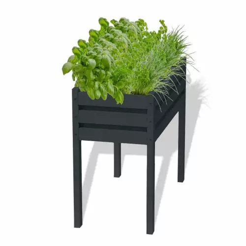 Antracytowa rabata z ziołami