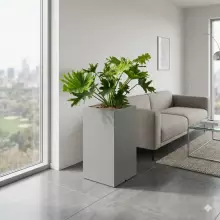 Donica ALTO 33x33x75 cm szary