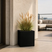 Donica LIGO 40x40x40 cm czarny