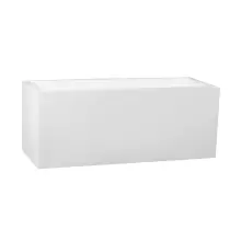 Donica LINEO 100x40x40 cm biały