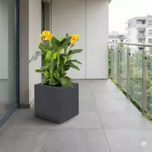 Donica LIGO 40x40x40 cm antracyt