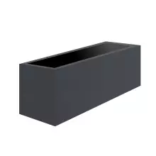 Donica LINEO 100x40x40 cm antracyt